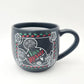 2025 Disney Parks Epcot Mexico World Showcase Viva Mickey Mouse Ceramic Mug WDW