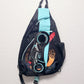 NEW Disney Parks WDW TRON Lightcycle Run Crossbody Sling Bag Glow In The Dark