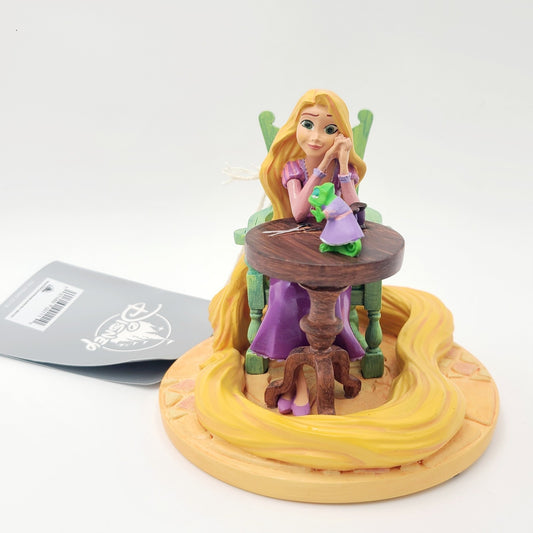 2026 Disney Parks Princess Collection Tangled Rapunzel Statue Figurine Pascal