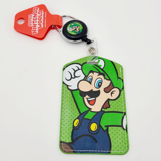 *Luigi ID Badge* 2024 Universal Studios EPIC Universe Super Nintendo World Reel