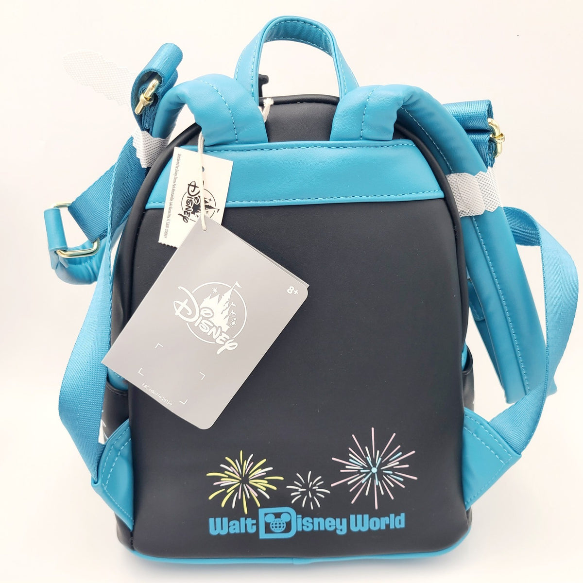 2026 Disney Parks Loungefly WDW Cinderella Castle Mini Backpack Light Up Bag NWT