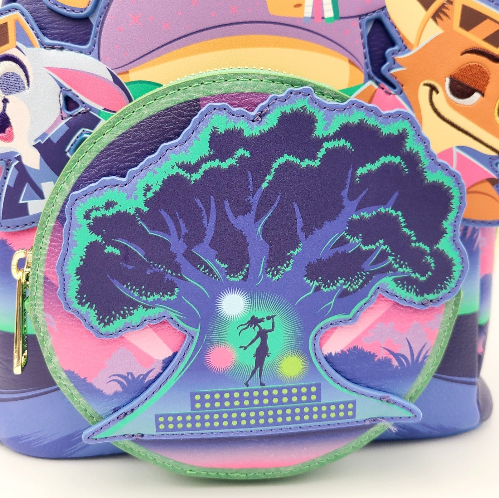 Disney Parks Animal Kingdom Zootopia Better Zoogether Loungefly Backpack NEW