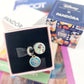 2026 Disney Parks Pandora Epcot Food Wine Mickey Minnie 2 Piece Charm Set Donald