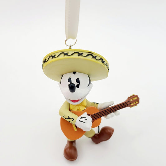 *ORNAMENT* Disney Parks EPCOT Mexico Pavilion Mickey Mouse Mariachi NEW Showcase