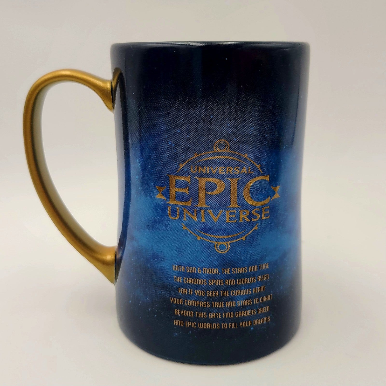2026 Universal EPIC Universe One Year Anniversary Chronos Logo Mug Exclusive NEW