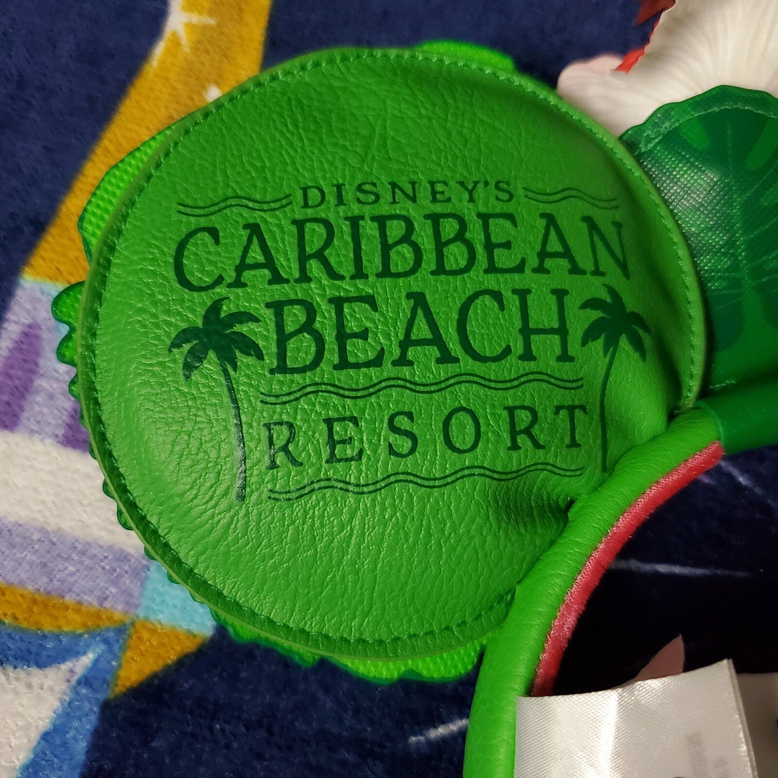 2021 Walt Disney World Loungefly Caribbean Beach Resort Tropical Minnie Ears NEW