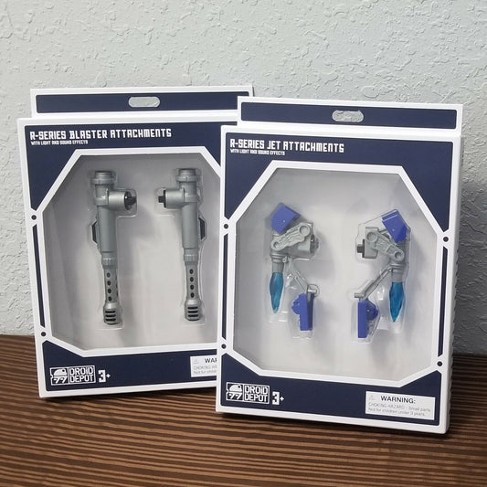 R-SERIES Accessory Set Custom RC Droid Star Wars Disney Jet Attachment & Blaster