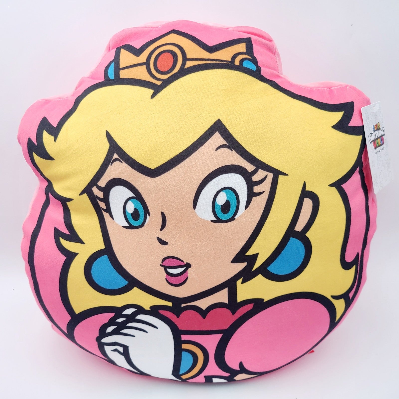 *Princess Peach Pillow* Universal EPIC Universe Super Nintendo World Orlando NEW