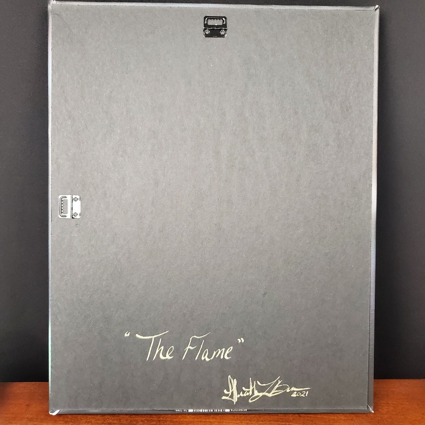 Disney Fan Art of Heather L. Bean 16"x20" Canvas The Flame Mermaid Ariel Digital