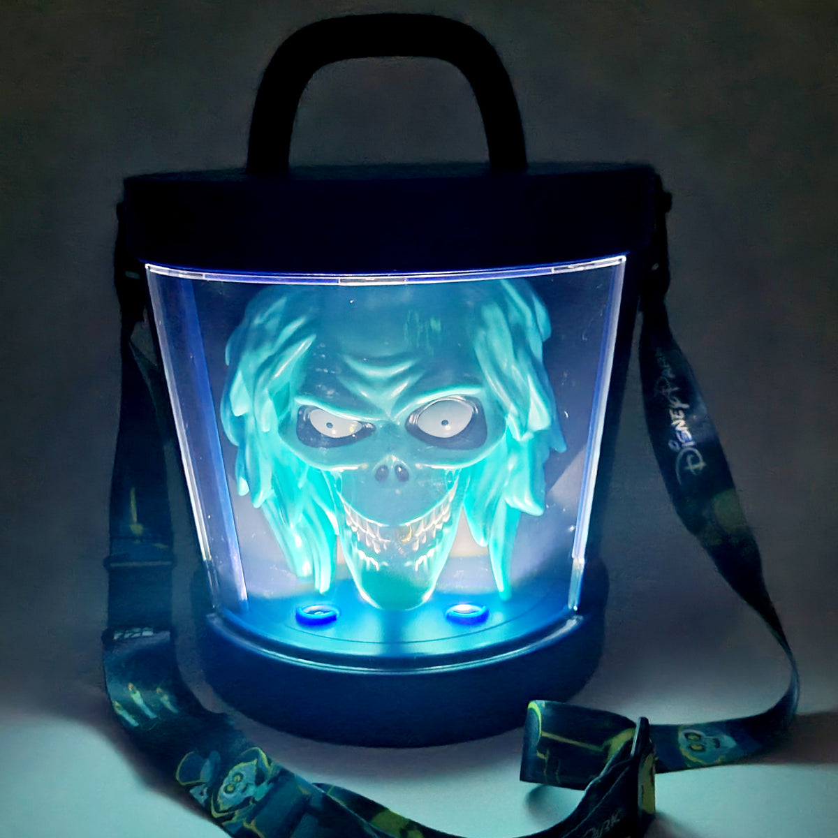 IN HAND 2026 Disney Parks Halloween Haunted Mansion Hatbox Ghost Popcorn Bucket