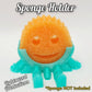*Choose Color* 3D Printed Sponge Daddy Holder Kitchen Organization Smiley Face