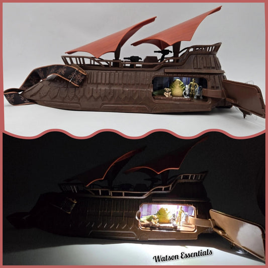 Disney Park 2026 May The 4th Star Wars Jabba’s Sail Barge Popcorn Bucket IN HAND