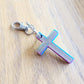 *Set of 25 - Choose Color* 3D Printed Keychain Crosses Cross Church Gifts VBS