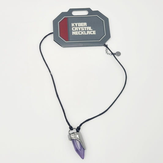 Disney World Star Wars Galaxy’s Edge BLUE Kyber Crystal Necklace Dok-Ondar's NEW