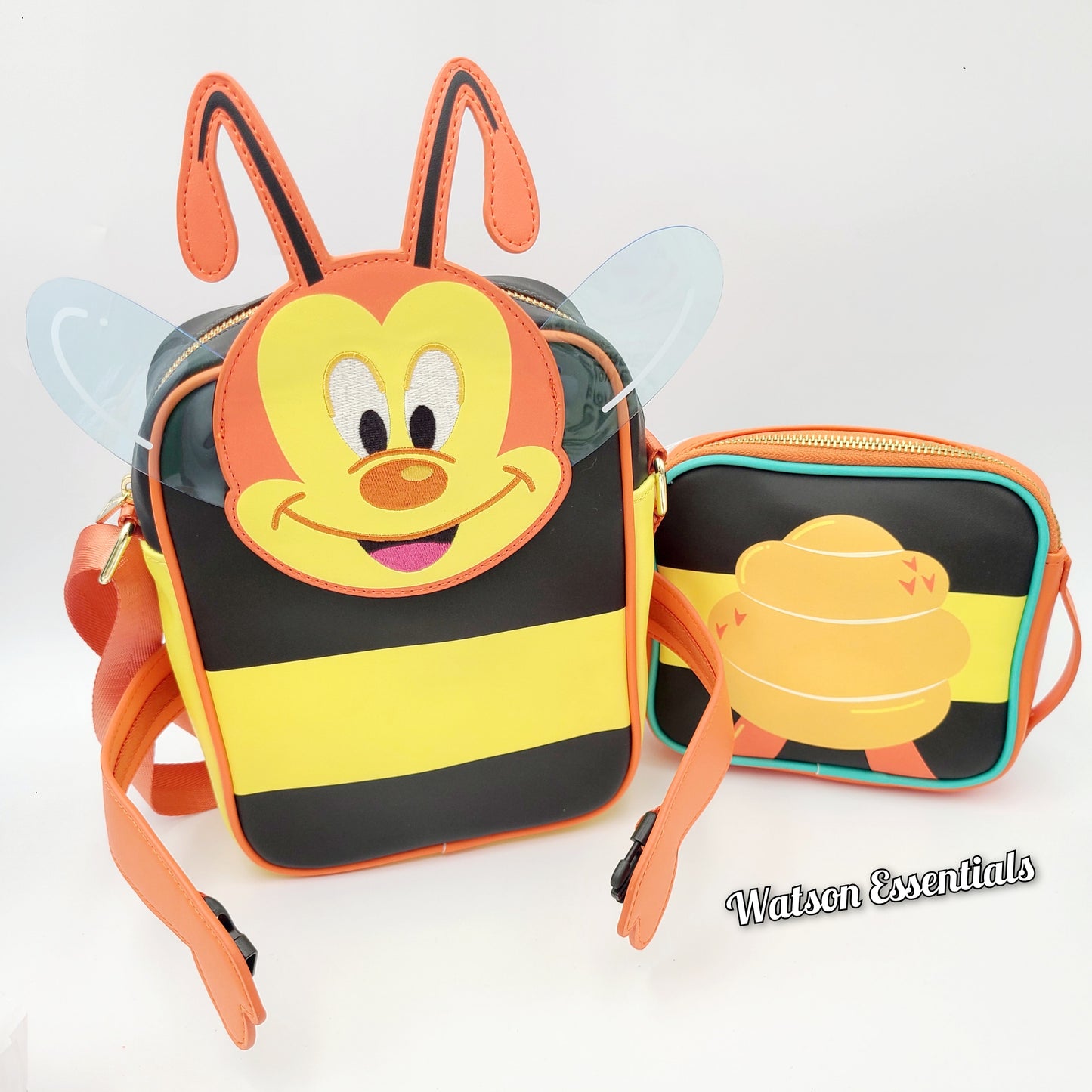 Disney Parks 2026 Epcot Flower Garden Festival Spike Bee Crossbody Bag Loungefly