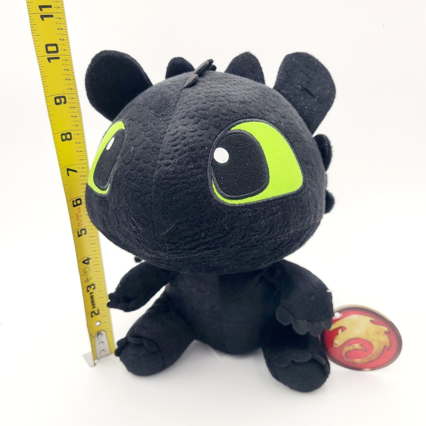 Universal Studio EPIC How To Train Your Dragon Toothless Plush Doll 10” BLACK