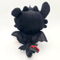 Universal Studio EPIC How To Train Your Dragon Toothless Plush Doll 10” BLACK