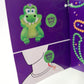 2025 Universal Studios King Gator Mardi Gras Shoulder Pal Plush New