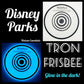 Disney World Parks 2023 TRON Lightcycle Run Small Vintage Identity Disc Frisbee