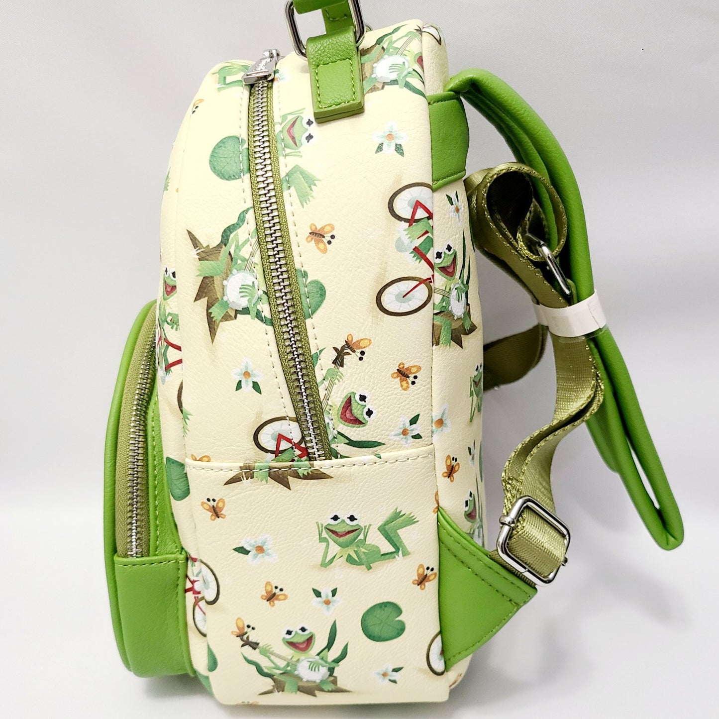 NEW Walt Disney World Parks Muppets Kermit The Frog Mini Loungefly Backpack NWT