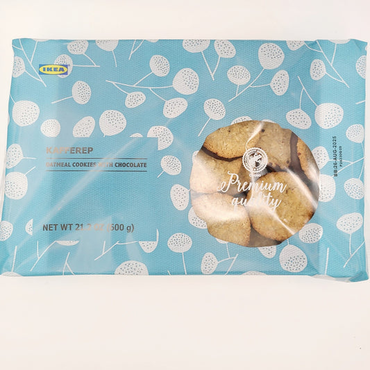 NEW IKEA KAFFEREP Oatmeal Chocolate Biscuits Cookies Rainforest Alliance 1 Pack