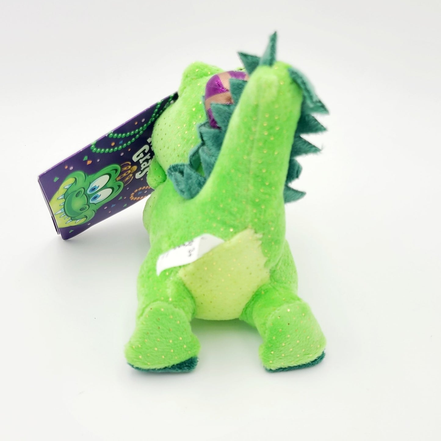 2025 Universal Studios King Gator Mardi Gras Shoulder Pal Plush New