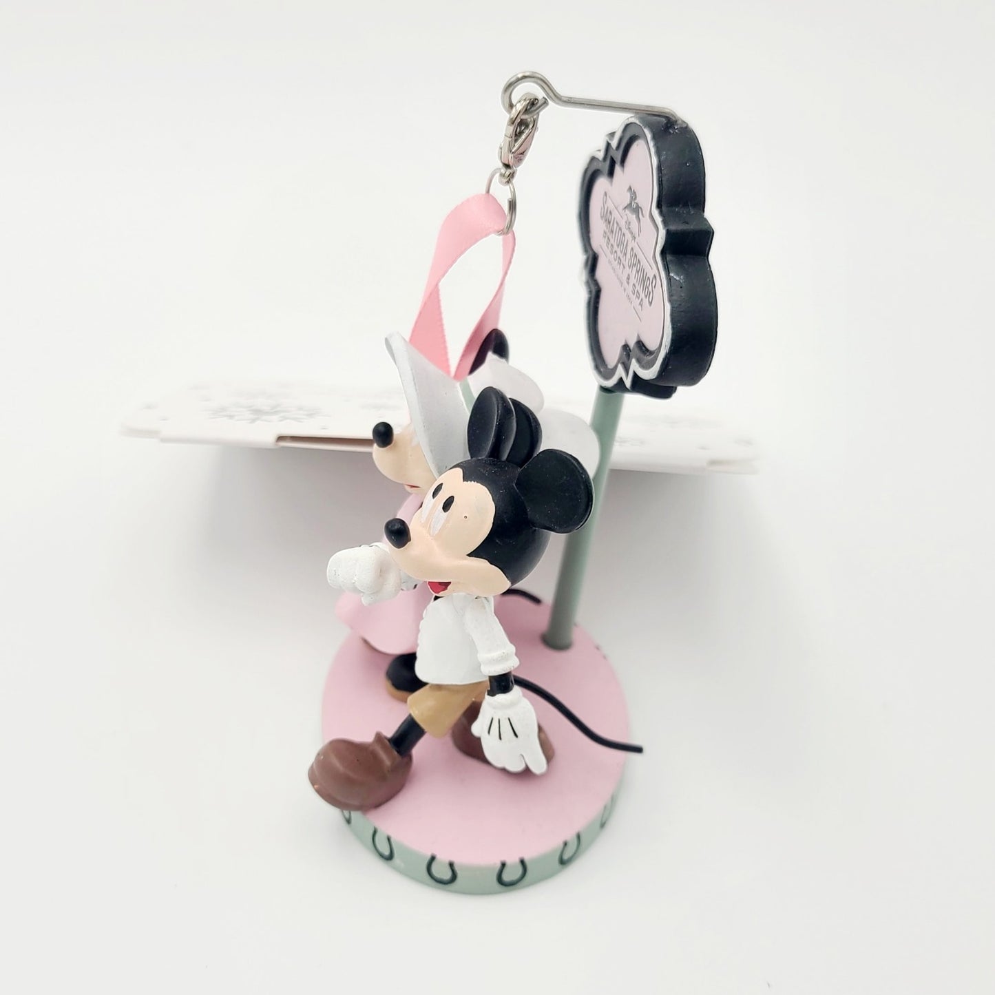 2025 Disney Parks Saratoga Springs Resort Spa Mickey & Minnie Mouse Ornament New