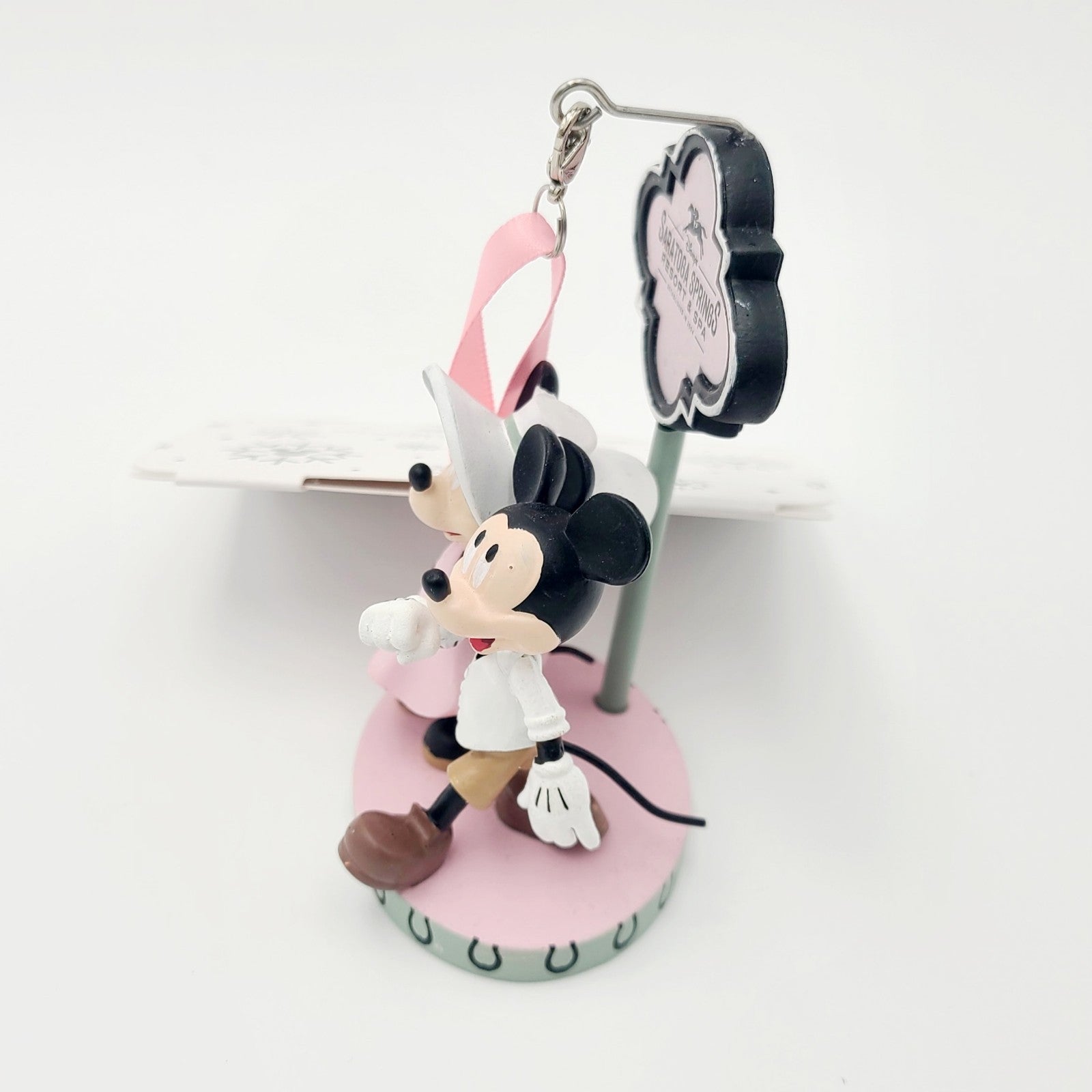 2025 Disney Parks Saratoga Springs Resort Spa Mickey & Minnie Mouse Ornament New