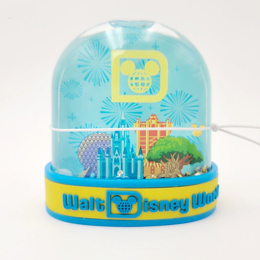 *Mini Snow Globe* 2025 Disney 4 Parks Icons Magic Kingdom Epcot Hollywood Animal