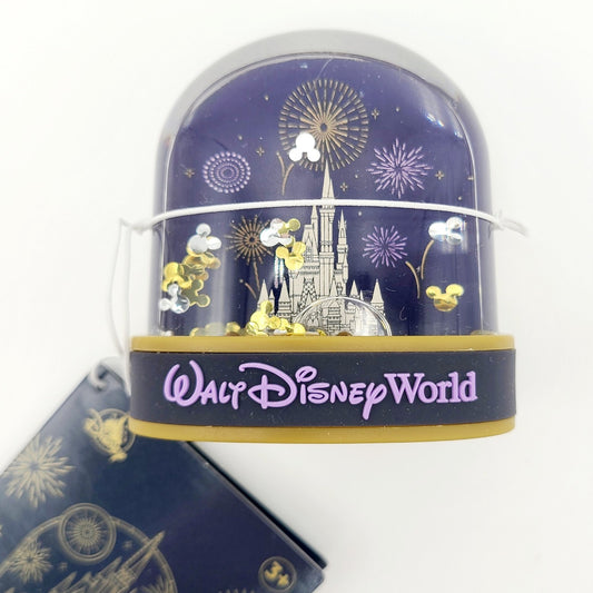 *Mini Snow Globe* 2025 Walt Disney World Parks Fireworks Castle Firework NEW