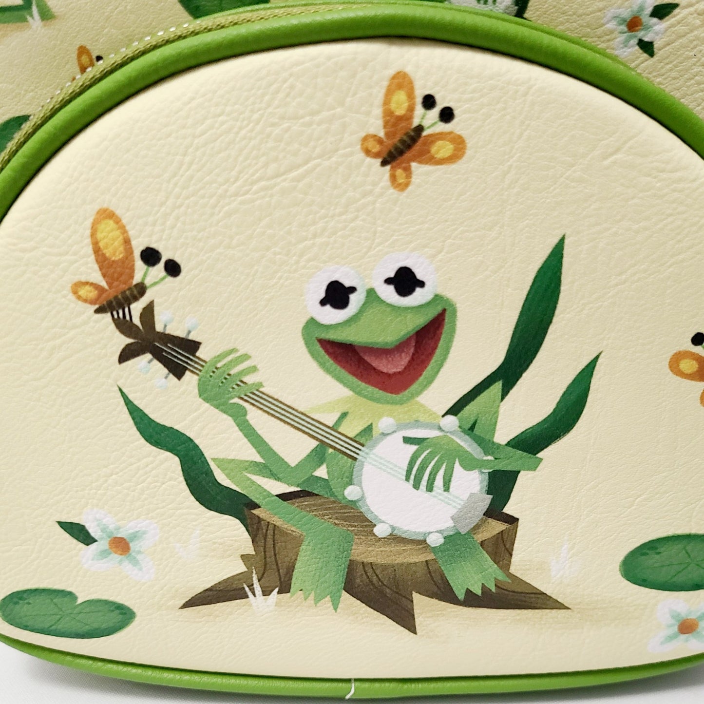NEW Walt Disney World Parks Muppets Kermit The Frog Mini Loungefly Backpack NWT