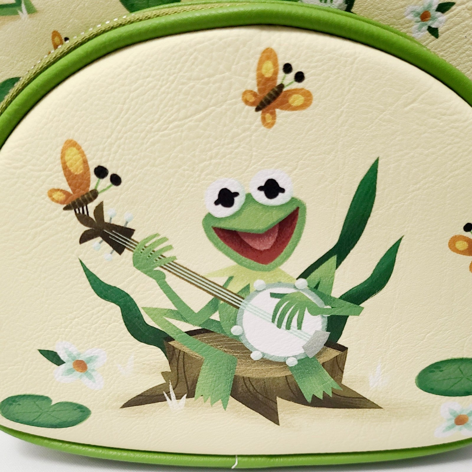 NEW Walt Disney World Parks Muppets Kermit The Frog Mini Loungefly Backpack NWT