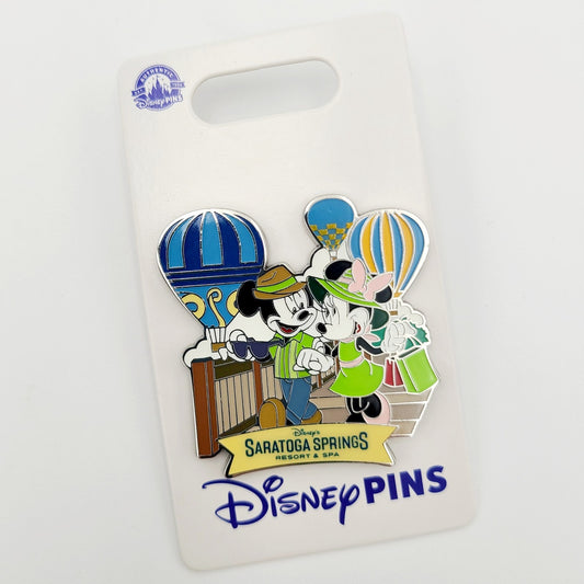 *PIN* 2024 Disney Parks Saratoga Springs Mickey & Minnie Mouse Open Edition OE
