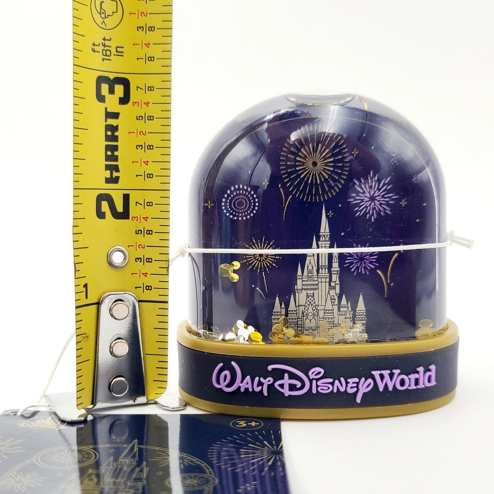 *Mini Snow Globe* 2025 Walt Disney World Parks Fireworks Castle Firework NEW