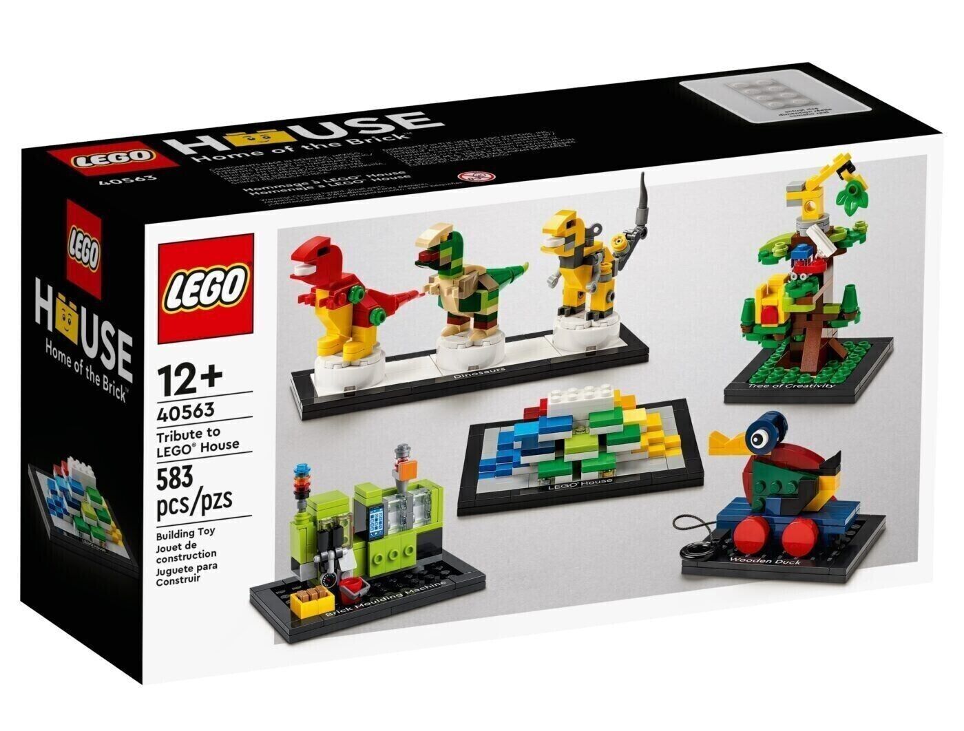 LEGO 40563 Tribute to Lego House Complete Set Sealed Box Brand New Brick