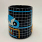 *TRON Mug* Walt Disney World Parks Lightcycle Coffee 20 Oz Blue Orange Black NEW
