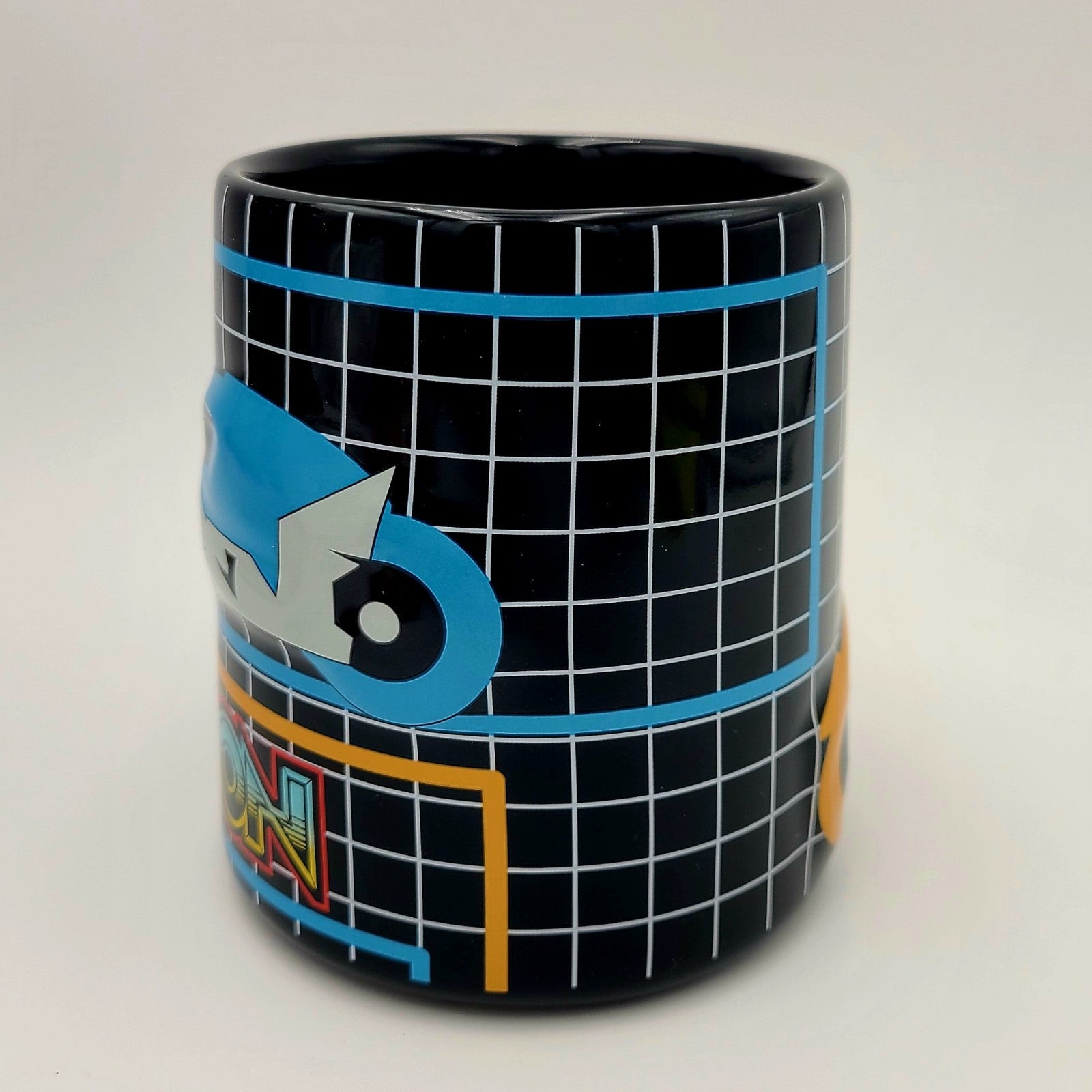 *TRON Mug* Walt Disney World Parks Lightcycle Coffee 20 Oz Blue Orange Black NEW