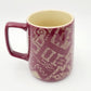 *Marauder's Map Mug* Wizarding World Harry Potter Universal Studios Coffee RED