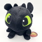 Universal Studio EPIC How To Train Your Dragon Toothless Plush Doll 10” BLACK