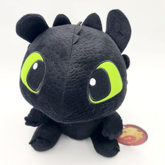Universal Studio EPIC How To Train Your Dragon Toothless Plush Doll 10” BLACK