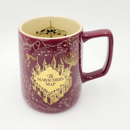 *Marauder's Map Mug* Wizarding World Harry Potter Universal Studios Coffee RED
