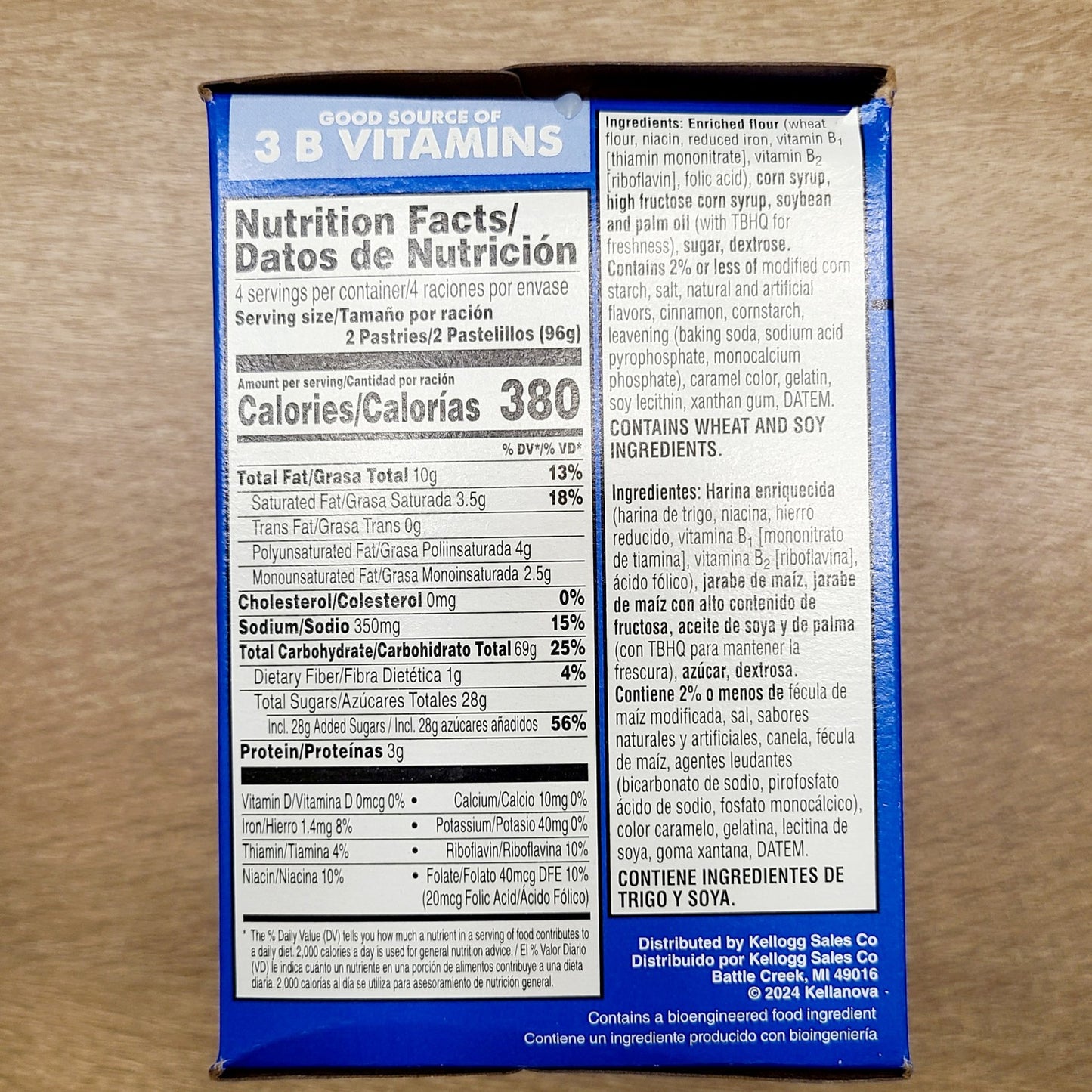 (2 Boxes) Kelloggs Frosted Cinnamon Roll Pop Tarts 16 Toaster Pastries Total NEW