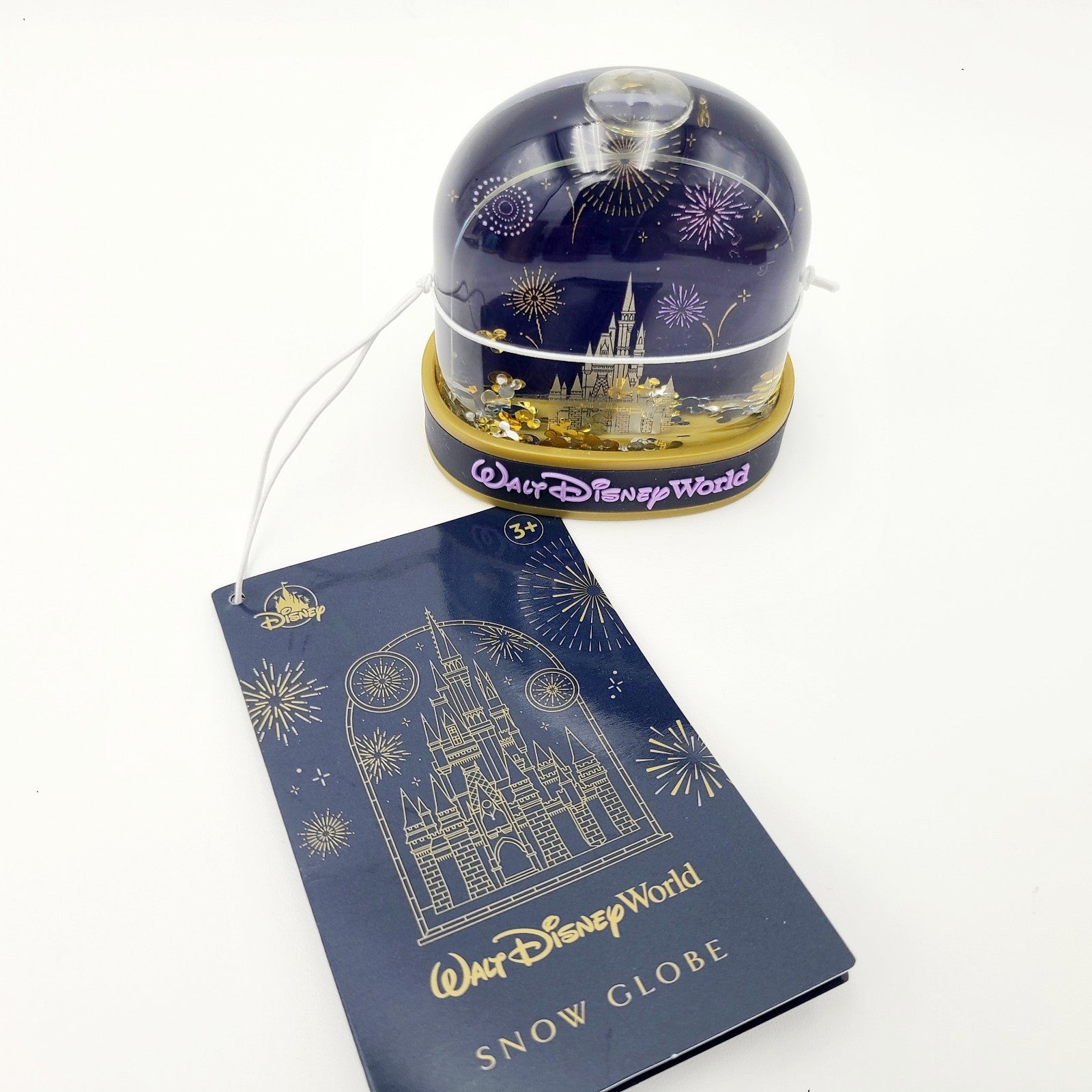 *Mini Snow Globe* 2025 Walt Disney World Parks Fireworks Castle Firework NEW