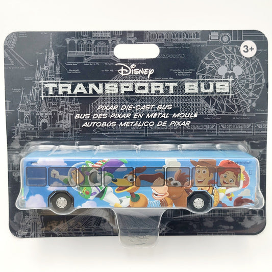 2024 Disney Parks Diecast Bus Transport Toy Story Wrap Woody Buzz Jessie Slinky