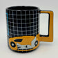 *TRON Mug* Walt Disney World Parks Lightcycle Coffee 20 Oz Blue Orange Black NEW