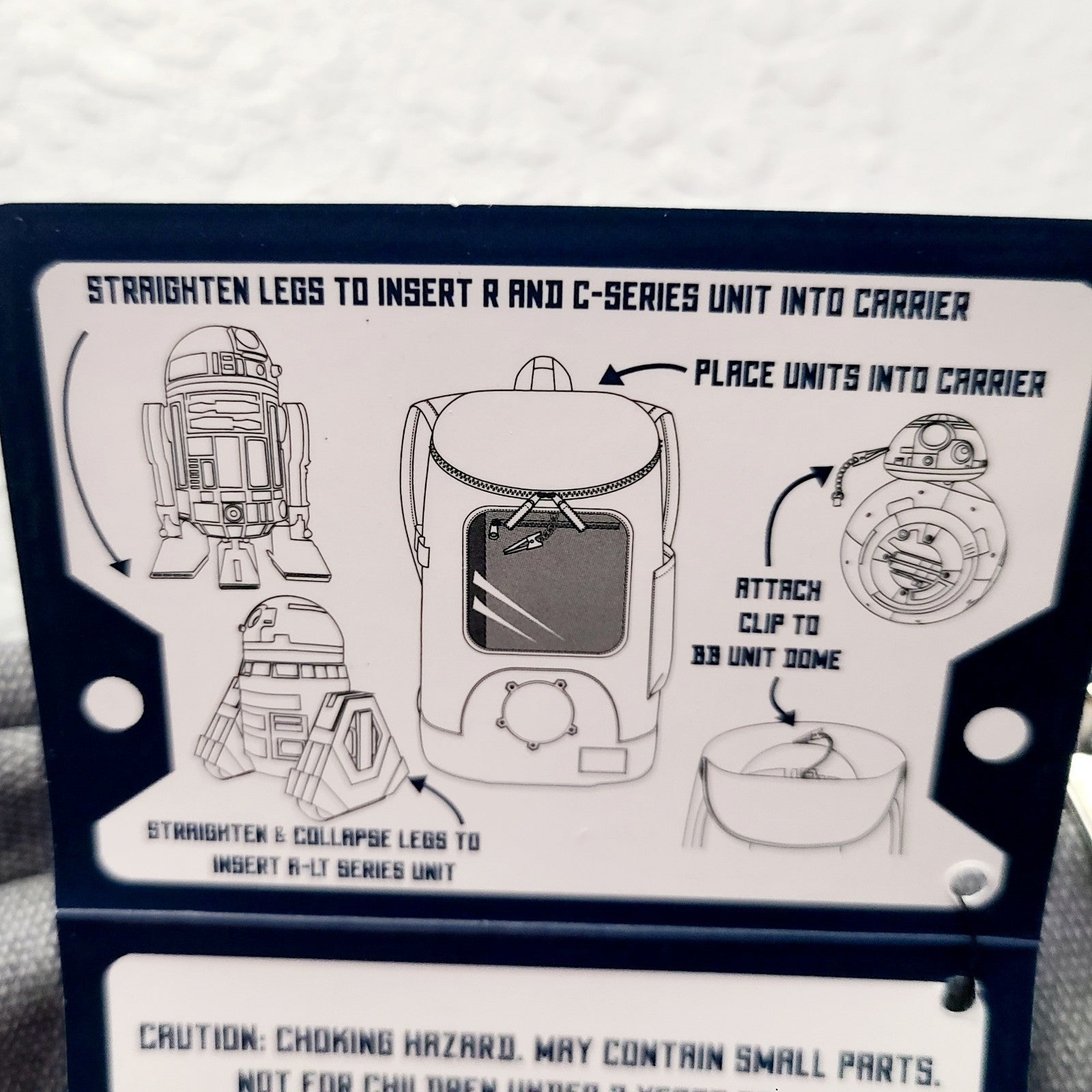 Star Wars Backpack Galaxy's Edge Droid Depot Astromech Disney Parks Bag Carrier