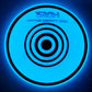 Disney World Parks 2023 TRON Lightcycle Run Small Vintage Identity Disc Frisbee