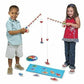 Melissa & Doug Catch & Count Fishing Game 2 Magnetic Rods, 10 Fish, Spinner, Bag
